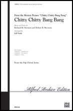 Chitty Chitty Bang Bang SATB choral sheet music cover